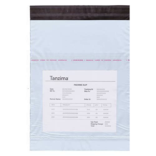 FlexiPack packing bags by Tanzima Courier Bag/Envelopes/Cover with Document Pouch Jacket (POD), 55 Microns, Tamper proof/Security bag, size 8x10 inches (pack of 100) (B0C6QW92GN) Amazon Price History, Amazon Price Tracker