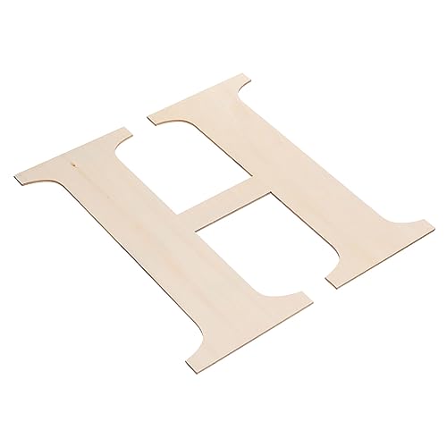 VILLCASE Wooden Decorative Letters for Crafts Wooden Wall Alphabet Letters for Home Decor for Weddings Parties and Creative Design Projects Smooth for Easy Painting and Personalization