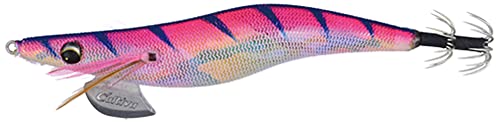Owner Egi ED-3.5 Draw4 Egi Lure, No. 3.5, 0.7 oz (19 g), Pink Cedar/Aurora Marble #46 31882