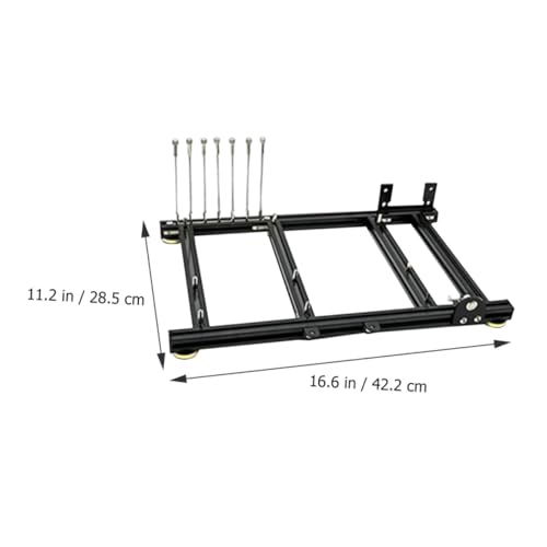 Soporte para CPU Abierto con Diseño Espacioso Negro miniatura 2