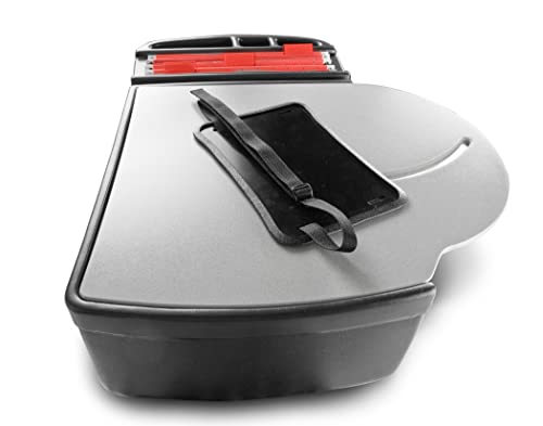 Image of AutoExec AE-RMCD-PI-GT Roadmaster Car Desk for Your Vehicle Workstation and Mobile Office, with 400 watt Power Inverter | Vehicle Workstation, Mobile Office, 400 Watt Power Inverter