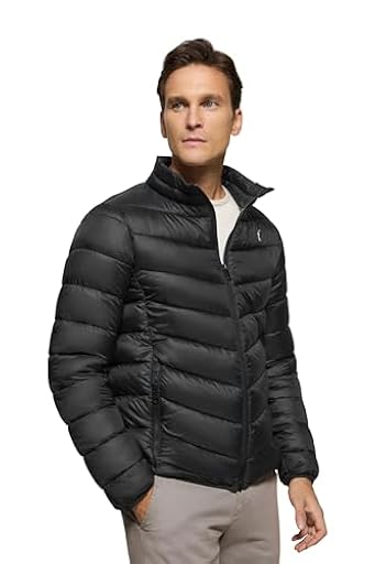 Polo Club Chaqueta Hombre Ultralight con cierre de Cremallera y Logo bordado - Winter Jacket for Men | Ya disponible en tu tienda friki favorita! En mundofriki.es!