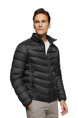 Polo Club Chaqueta Hombre Ultralight con cierre de Cremallera y