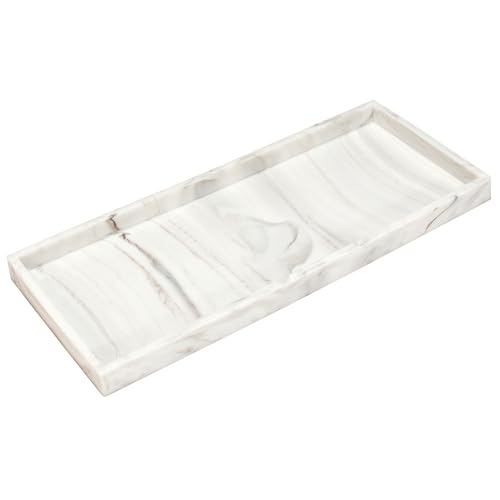 DNC Silicone Bathroom Vanity Tray for Counter, 11.8" Kitchen Sink