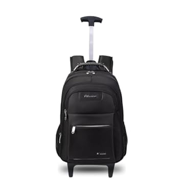 Mochila Bolsa Rodinha Masculina Feminina Notebook Reforçada Viagem Faculdade Escola Trabalho Impermeavel