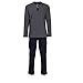 Produktbild TOM TAILOR Herren Schlafanzug lang, Pyjama, 70999, Rundhals, 2-Knopfverschluß (54, Blue Dark)