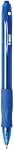 BIC Glide Bold Stylos à bille bleue, point d'or (1.6 mm), 12-Count Pack, Stylos à bille rétractables avec poignée complète confortable