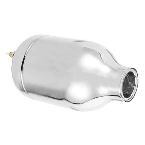 GRADENEVE Forro Para Termo Botella De Agua Clara Tazas De Acero Inoxidable Vaso De Café De Acero Inoxidable Dispensador De Chocolate Caliente Botella De Agua Sin Pajita Vidrio Silver