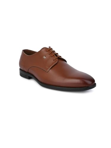 Image of ALBERTO TORRESI Hungary Series 607 Branded Sole Black Formal Shoes