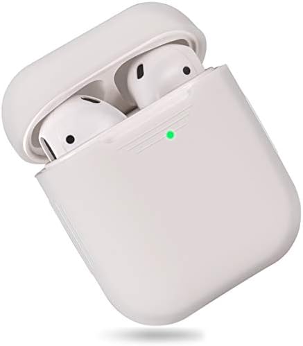 EYEKOP AirPods Case, Premium Ultra-Thin Soft Skin Cover Compatible with Apple AirPods 2 & 1 - Transparent
