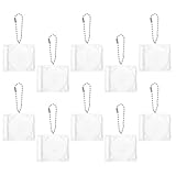 Porte-clés musical unique : ce porte-clés transparent en forme de mini-cd allie astucieusement l'aspect classique d'un album à un format portable, vous permettant d'emporter vos souvenirs musicaux préférés partout avec vous