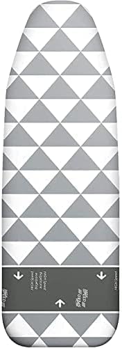 arteneur® Ironing Board Cover 120 x 40 cm, Heat Reflective, Elastic Band, Gliding Zone, Oeko-Tex 100, 4 Sizes, Steam Ironing Station