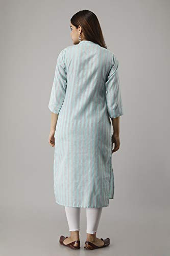 Image of Women's Cotton Embroidered Kurti