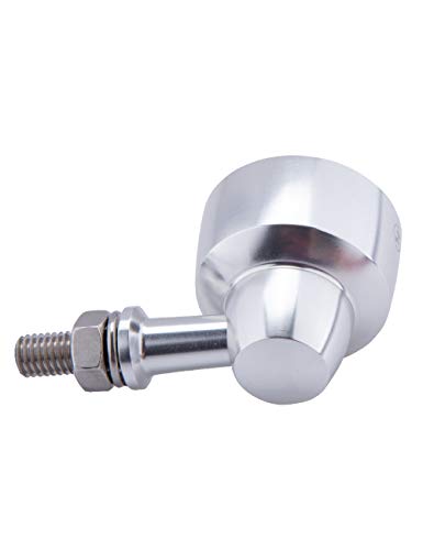 Clignotant LED HIGHSIDER CLASSIC-X1 argent feu de signalisation moto custom - 6
