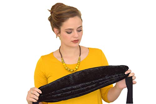 BoboBand, Big Black Volume & Non-Slip Headband Great under Headband Tichel Headscarf, Bandana, Apron2