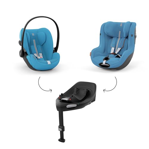 CYBEX Gold ISOFIX Basis, Base G, Für Babyschale Cloud G i-Size und Auto-Kindersitz Sirona G i-Size, Schwarz