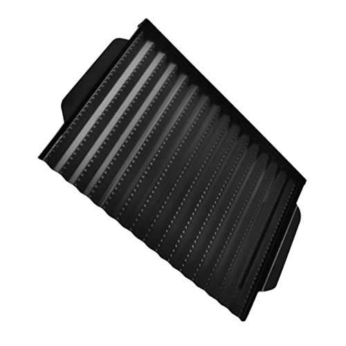 Hemobllo 1 pieza Placa de Barbacoa Antiadherente para Asados Herramienta Práctica de Parrilla para Cocinar Carne Verduras y Pescado