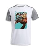 MERCHANDMANIA Camiseta A3 Bicolor Anime Serie Sakamoto Days Mafia mafiosos Tshirt