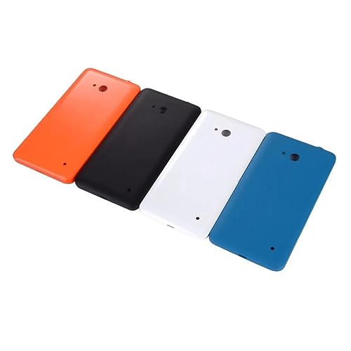SHOWGOOD - Cover posteriore per batteria Nokia Lumia 640, con pulsante laterale, per Nokia Lumia 640, colore: Blu