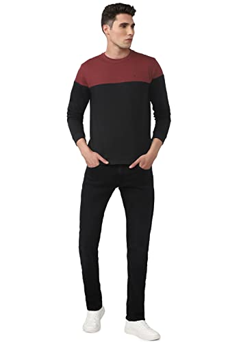 Image of Van Heusen Cotton Blend Men Crew Neck Sweatshirt