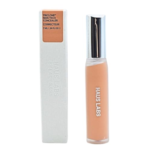 HAUS LABS BY LADY GAGA Triclone Skin Tech Hydrating + De-puffing Concealer with Fermented Arnica 33 Medium Rosy