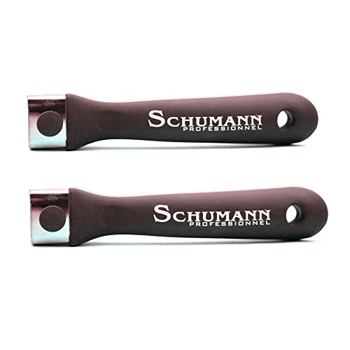 Schumann Professionnel - Lot de 2 Manches Amovibles - Taille Medium 20cm - Poignée avec Système de Verrouillage Automatique - Ouverture et Fermeture d'une Seule Main -...