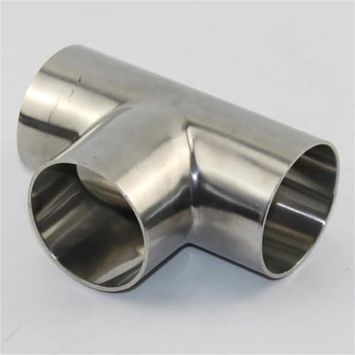 Tubo de escape de coche en T de acero inoxidable 304 ideal para reparaciones de 32mm