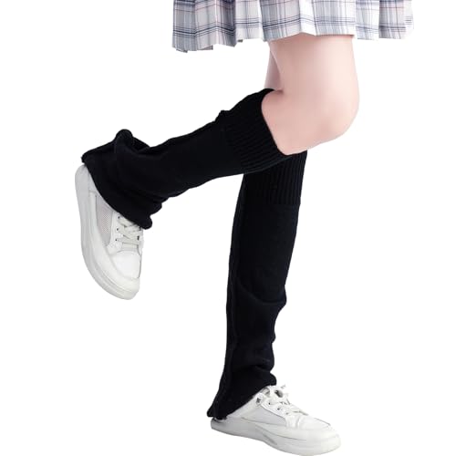 HeyToo Leg Warmers for Women Women's Leg Warmers Fashion Knit Leg Warmers Women's Solid Rib Knit Leg Warmers