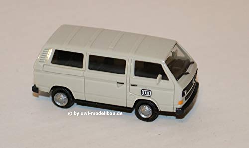 Herpa- Volkswagen VW T3 Kombi Deutsche Bundesba, Color Colorido. (093873)
