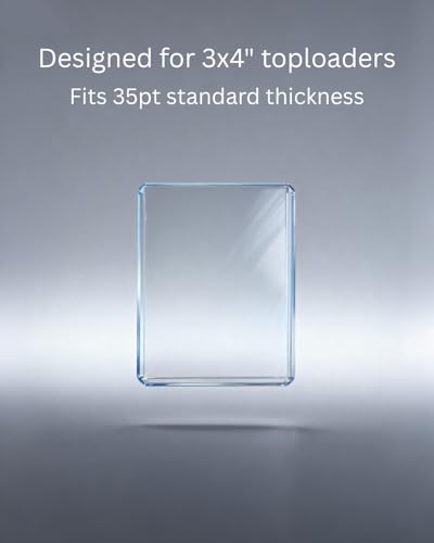 Top loader Binder – Holds 288+ Top Loaders for Cards, 9 Pocket Top Loader Binders with Sleeves for 3″ x 4″ Rigid Card Holders for Baseball, Football and other Sports Cards(Black)