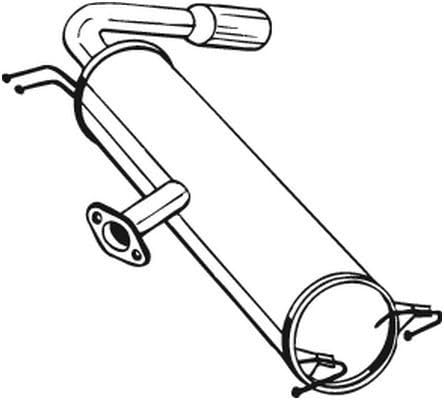 Bosal 228-487 End Silencer
