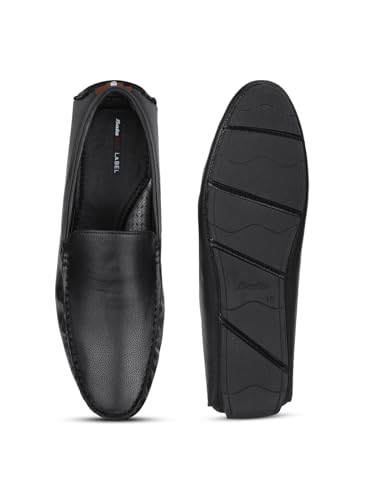 Image of Bata Red Label, Jerry Loafer E 24,Black Men's Loafer Shoes