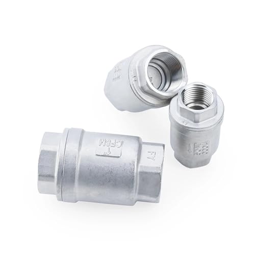 Válvula unidireccional vertical DN15 para control de flujo estable en hogar 4