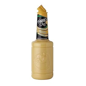 Finest Call Banana Puree| Real Fruit | Cocktail Ingredient | 1 Litre Bottle | Easy Pour | Bar Essential | Premium Ingredients | Cocktails, Drinks, Desserts