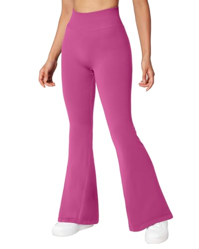 Image of SUUKSESS Women Crossover Workout Leggings with Pockets High Waisted Gym Yoga Pants