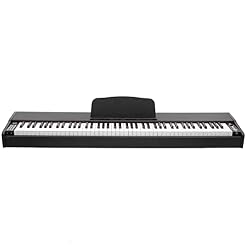 Divarte DP45 piano numérique 88 touches, hammer action avec lecteur USB-MP3 – Compact et transportable – Idéal pour les… – Image 3