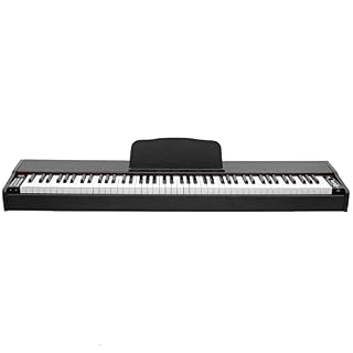 Divarte DP45 piano numérique 88 touches, hammer action avec lecteur USB-MP3 – Compact et transportable – Idéal pour les… - Les Beatles, Paul McCartney, John Lennon, RIngo Starr, George Harrison Divarte DP45 piano numérique 88 touches, hammer action avec lecteur USB-MP3 – Compact et transportable – Idéal pour les… – Image 3