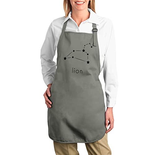 Tablier cuisine lion constellation contre les taches de cuisson pour cuisiner propre