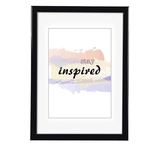 Hama | Marco de Fotos 15x20cm (Marco de Plástico, Vídreo de Calidad, Para Imágenes de 10x15 cm, Con Cuelga Fácil) Color Negro