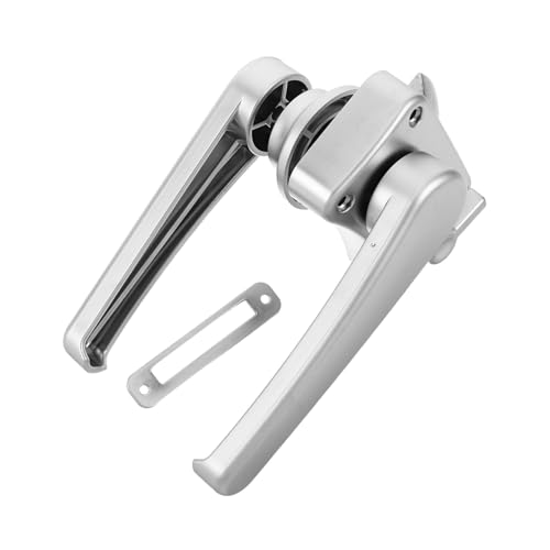 LIFKICH キャンピングカー用ドアレバー トラベルトレーラー浴室ドアラッチ 内外両面施錠可能プライバシーハンドル トイレ室内用ドアハンド