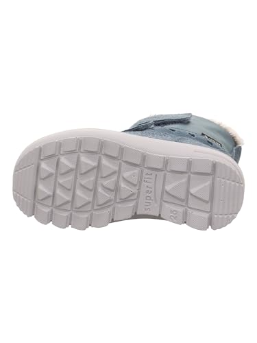 Girl's Modern Snow Boot, Blau 8000, 10 UK Child Wide4