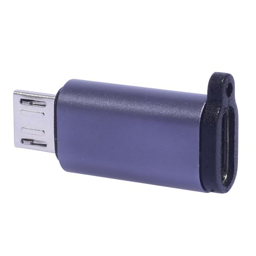 Paopaoldm Prácticos adaptadores USB C a USB C hembra a USB macho para dispositivos móviles para viajes uso diario