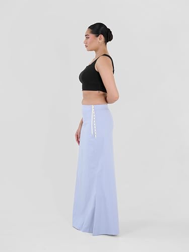 Image of I AM BY DOLLYJAIN D'coat Simple with Extender Length Adjustable for Women - 99% Cotton, 1% Lycra Stylish Lightweight Coat for Casual and Formal Wear