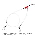 BESPORTBLE 6pcs Fishing Leader Beads Kit Saltwater Fishing Tackle High-Strength Wire Leaders Beads for Lure Rigging