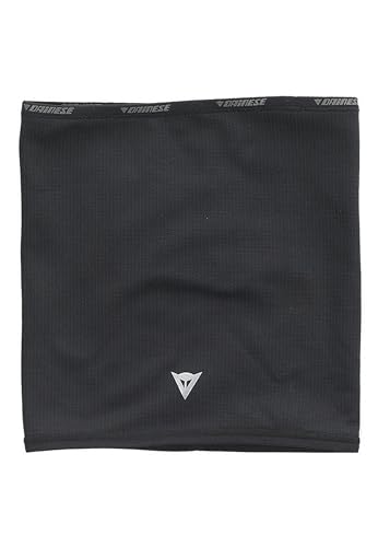 Dainese Ws Gaiter Adult Windstopper Fabric Neck Gaiter, Black, One Size