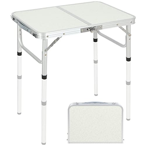 Redcamp Mesa De Camping Plegable De 2 Pies Con Altura Ajustable, Mesas De Picnic Plegables Portátiles Para Exteriores Interiores De Cocina Y Jar Redcamp Mesa De Camping Plegable De 2 Pies Con Altura Ajustable, Mesas De Picnic Plegables Portátiles Para Exteriores Interiores De Cocina Y Jar