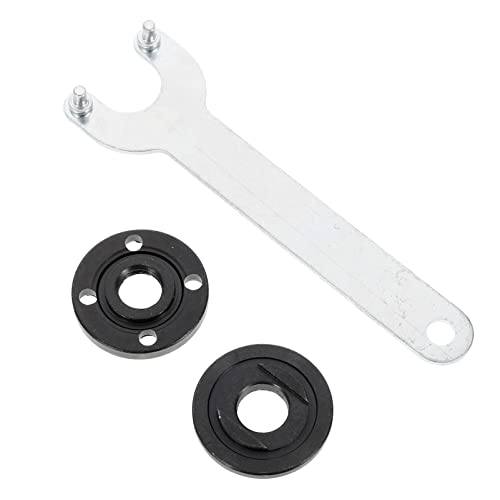 TEHAUX Conjunto de chave de esmerilhadeira angular com chave de moedor de porca de ferro, chave de f