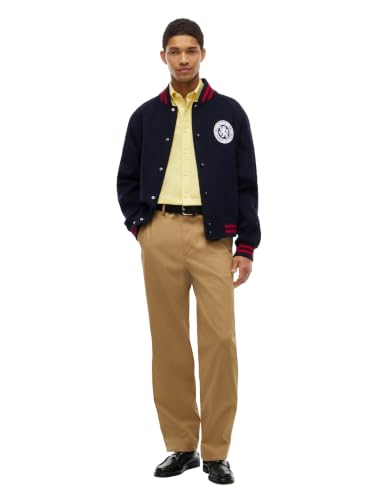 Image of Tommy Hilfiger Men's Long Sleeve Oxford Shirts in Regular Fit, Men's Button Down Shirts, Also Available in Big and Tall