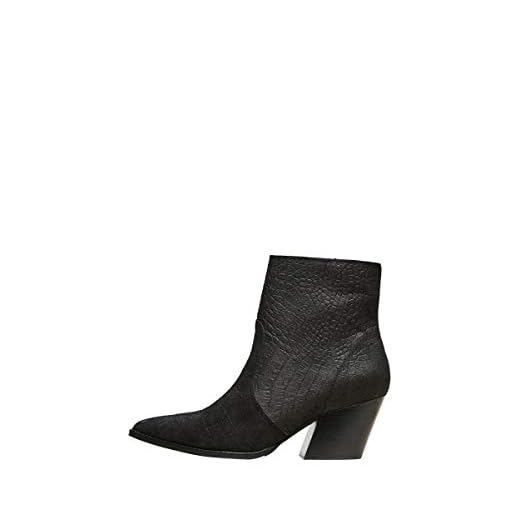 Utvalda damer Slfjulie mocka Croco Boot B stövel, svart - 38 EU