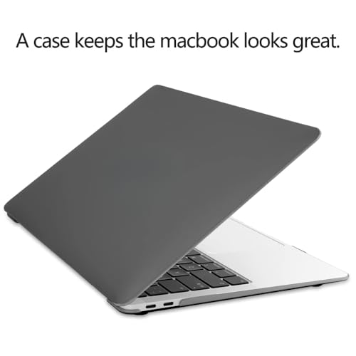 Image of TechTrendz Ultra Thin Soft Cover Compatible with MacBook Pro 13 Inch (Model M2 A2338 / M1 A2338 / A2289 / A2251 / A1706 / A1989 Frosted Protector Case with Keyboard Cover (White)